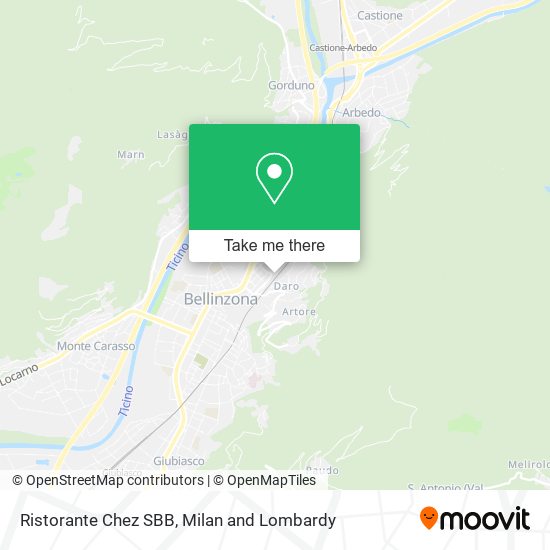 Ristorante Chez SBB map