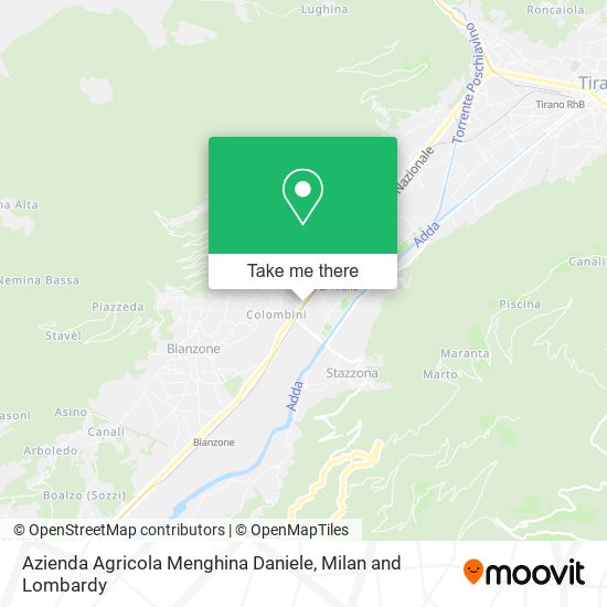 Azienda Agricola Menghina Daniele map