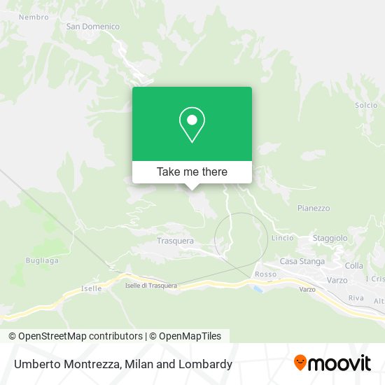 Umberto Montrezza map