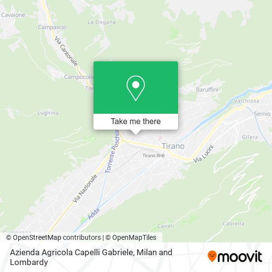 Azienda Agricola Capelli Gabriele map