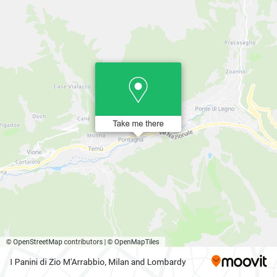 I Panini di Zio M'Arrabbio map
