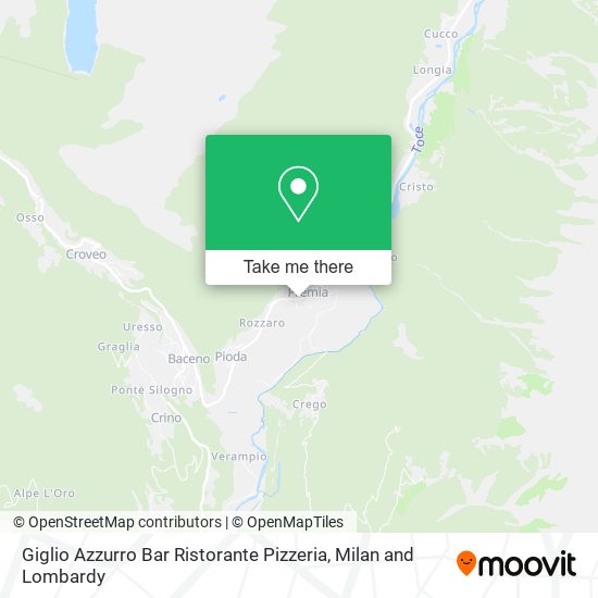 Giglio Azzurro Bar Ristorante Pizzeria map