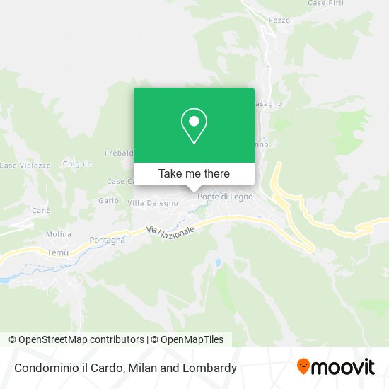 Condominio il Cardo map