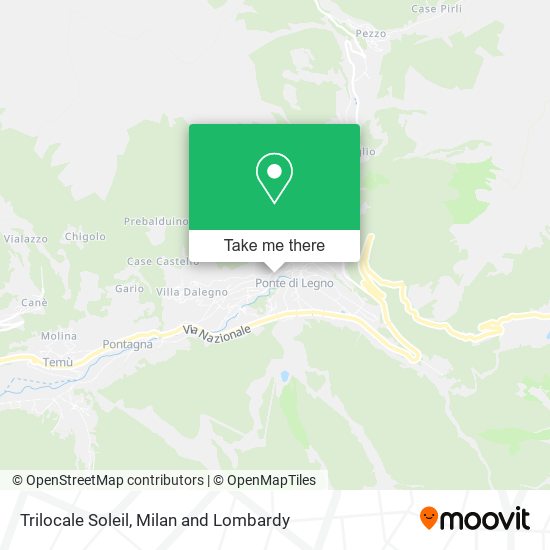 Trilocale Soleil map