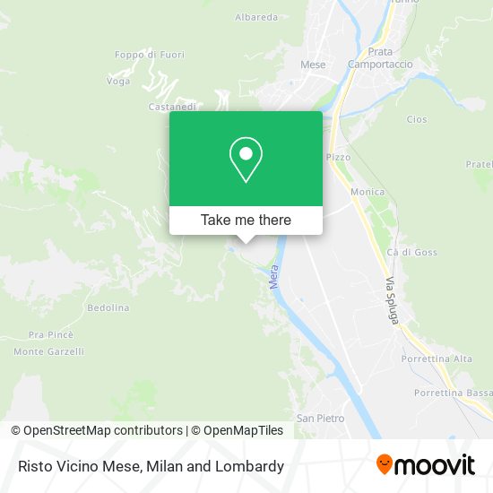 Risto Vicino Mese map
