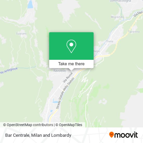 Bar Centrale map