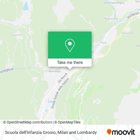 Scuola dell'Infanzia Grosio map