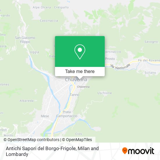 Antichi Sapori del Borgo-Frigole map