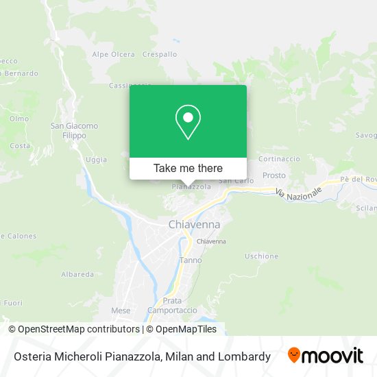 Osteria Micheroli Pianazzola map