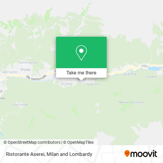Ristorante Aserei map