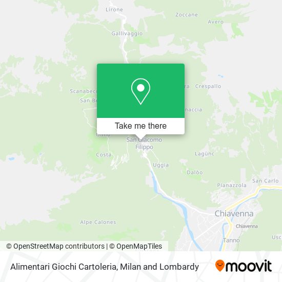 Alimentari Giochi Cartoleria map