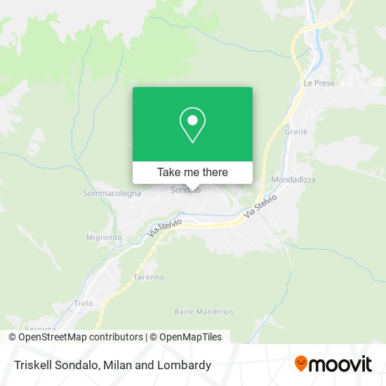 Triskell Sondalo map