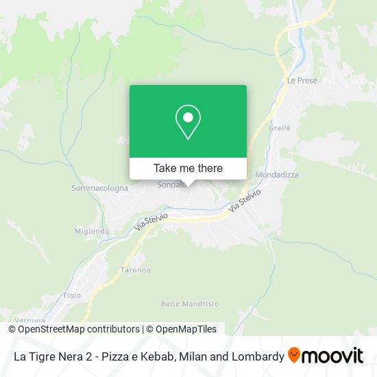 La Tigre Nera 2 - Pizza e Kebab map
