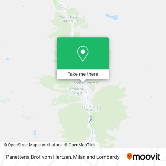 Panetteria Brot vom Hertzen map