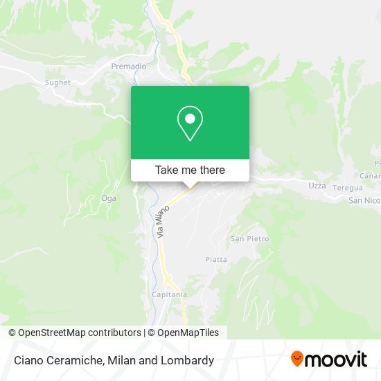 Ciano Ceramiche map