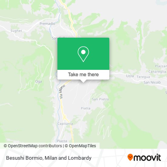 Besushi Bormio map