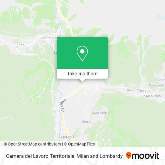 Camera del Lavoro Territoriale map