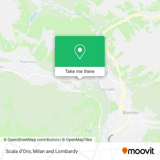 Scala d'Oro map