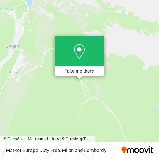 Market Europe Duty Free map