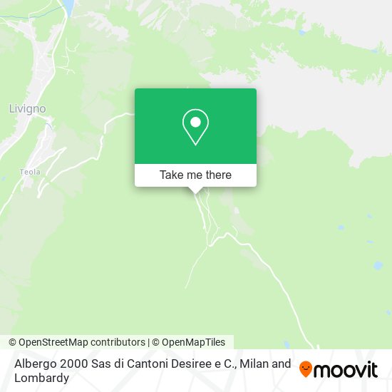 Albergo 2000 Sas di Cantoni Desiree e C. map