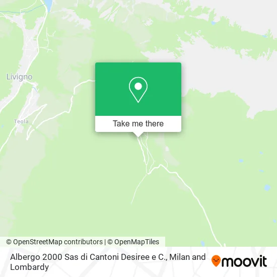 Albergo 2000 Sas di Cantoni Desiree e C. map