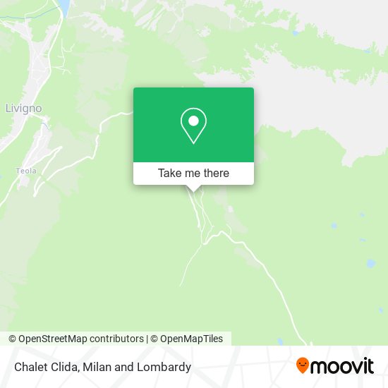 Chalet Clida map