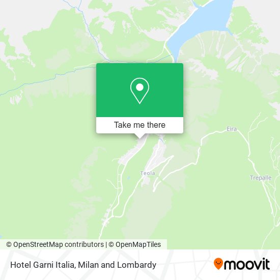 Hotel Garni Italia map