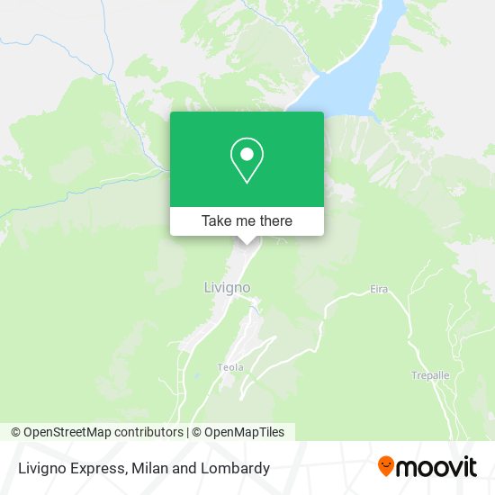 Livigno Express map