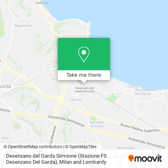 Desenzano del Garda Sirmione (Stazione FS Desenzano Del Garda) map