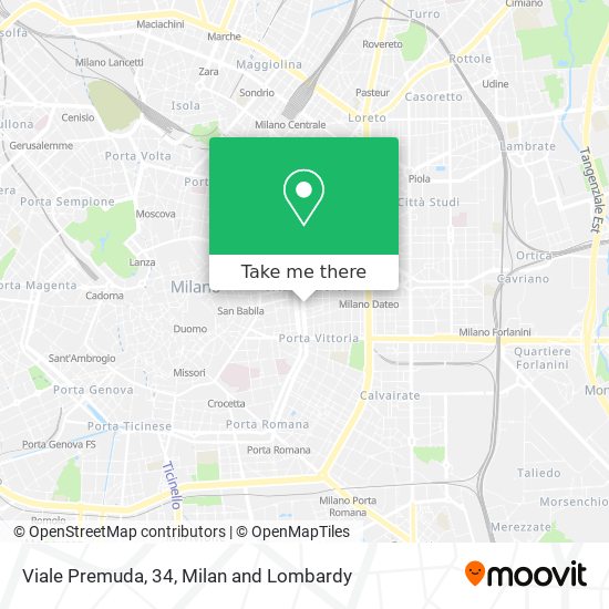 Viale Premuda, 34 map