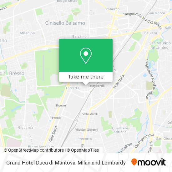 Grand Hotel Duca di Mantova map