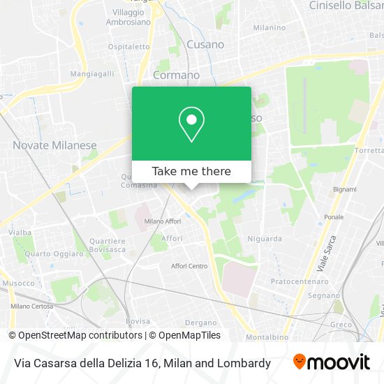 Via Casarsa della Delizia 16 map