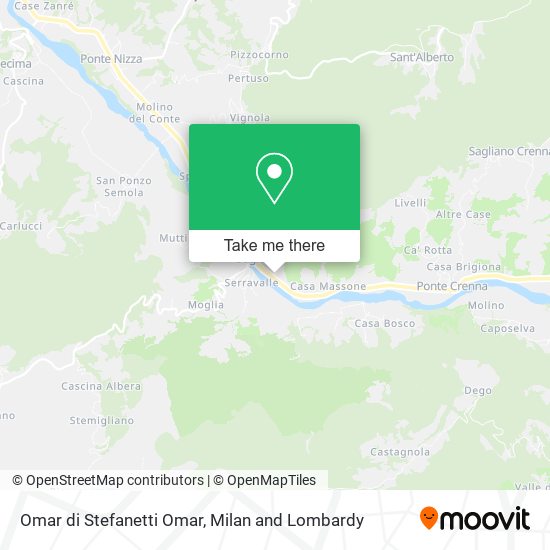 Omar di Stefanetti Omar map