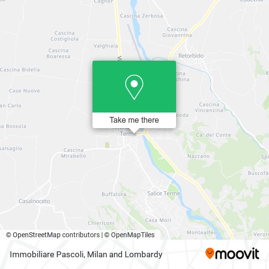 Immobiliare Pascoli map
