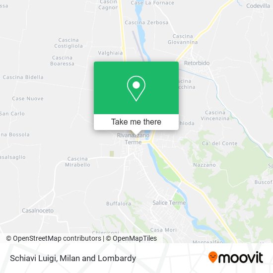Schiavi Luigi map