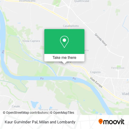 Kaur Gurvinder Pal map