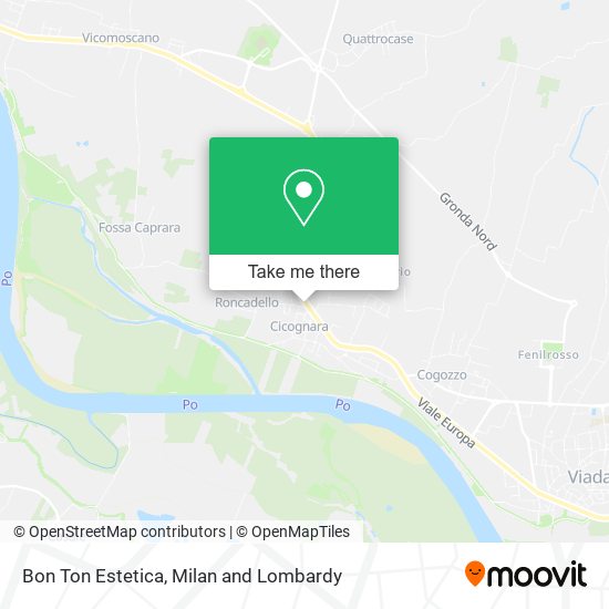 Bon Ton Estetica map