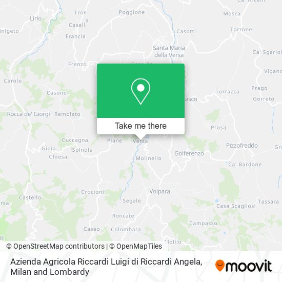 Azienda Agricola Riccardi Luigi di Riccardi Angela map
