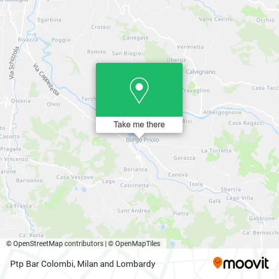 Ptp Bar Colombi map