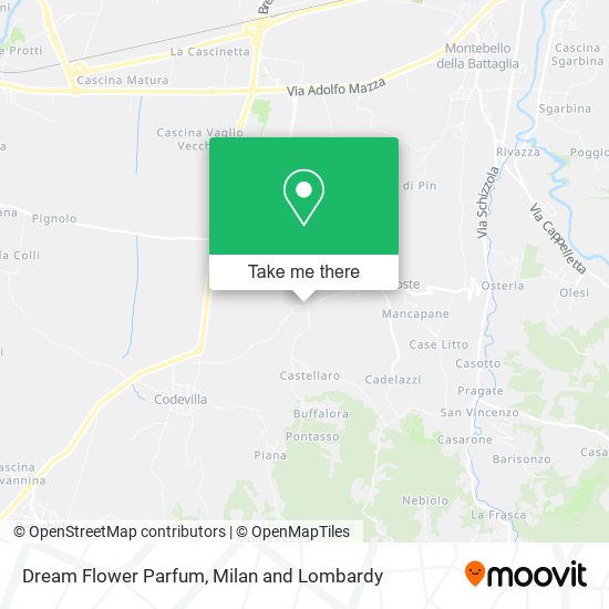 Dream Flower Parfum map