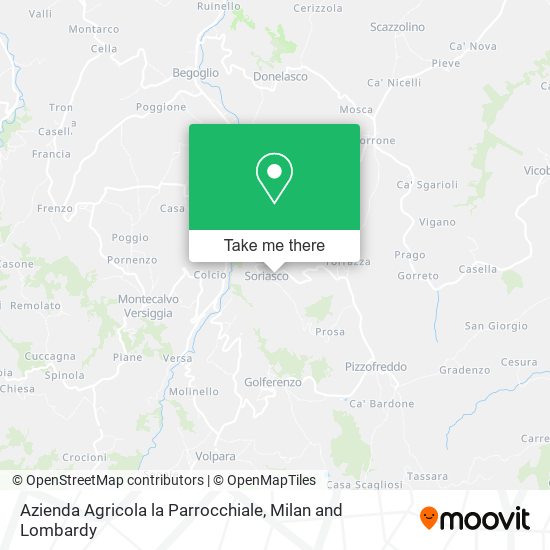 Azienda Agricola la Parrocchiale map