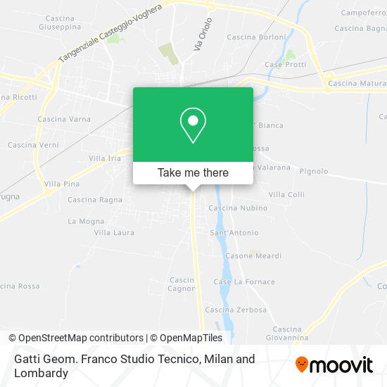 Gatti Geom. Franco Studio Tecnico map