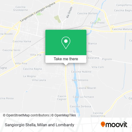 Sangiorgio Stella map