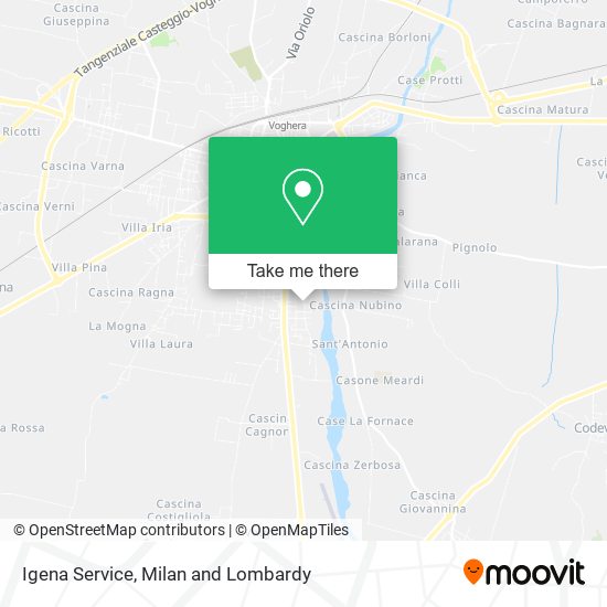 Igena Service map