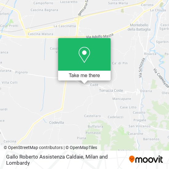 Gallo Roberto Assistenza Caldaie map