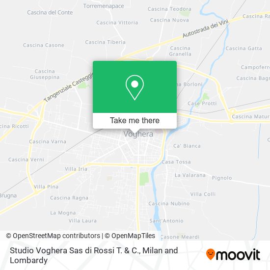 Studio Voghera Sas di Rossi T. & C. map