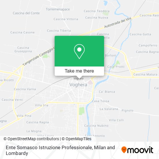 Ente Somasco Istruzione Professionale map