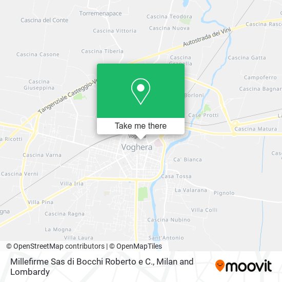 Millefirme Sas di Bocchi Roberto e C. map