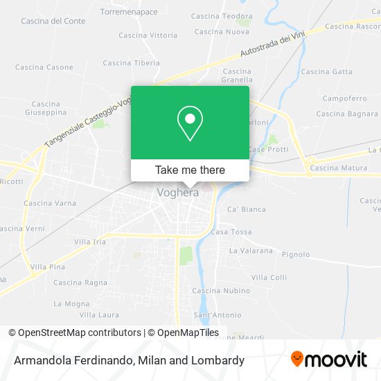 Armandola Ferdinando map