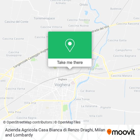 Azienda Agricola Casa Bianca di Renzo Draghi map